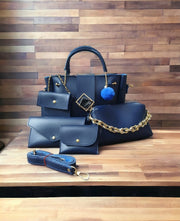 leather 5 pcs bag