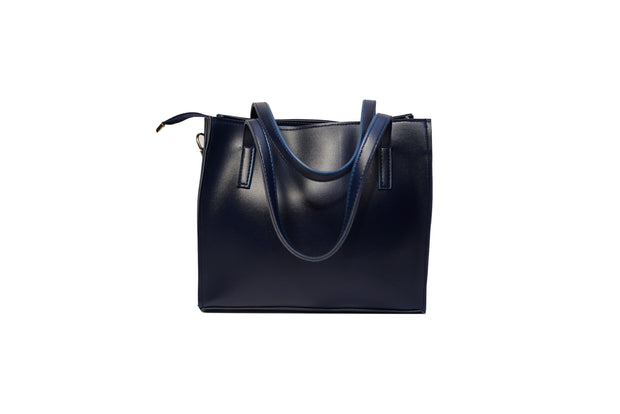 Louis Vuitton - navy blue hand bag