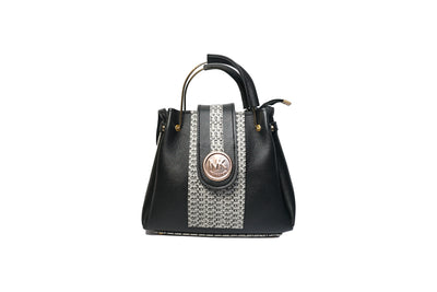 MK - black hand bag