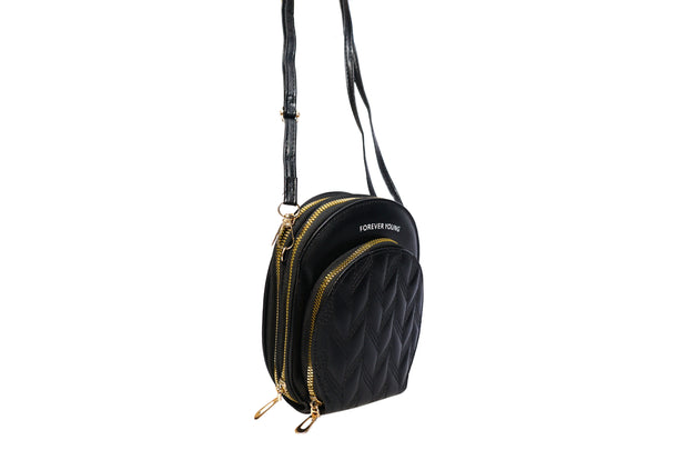 Forever - black  crossbody